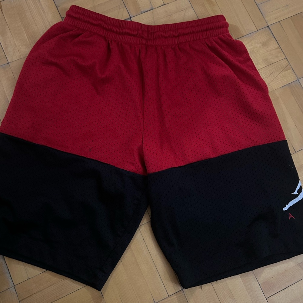 Red and Black Athletic Boy’s Shorts